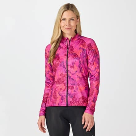 Terry Thermal Full-Zip Cycling Jersey - Women's 0