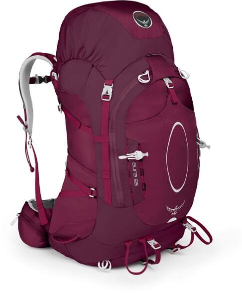 osprey aura 65 backpack eggplant purple small Women's The Ospery Aura AG 65 is the best Aura AG 65 Backpack Women's
