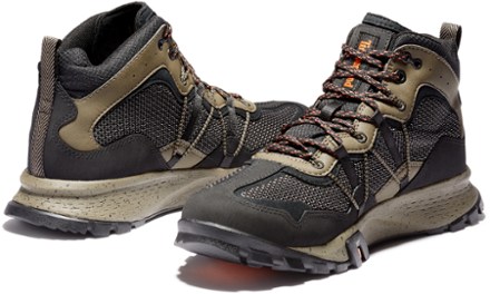 timberland men's garrison trail waterproof mid hiking boots