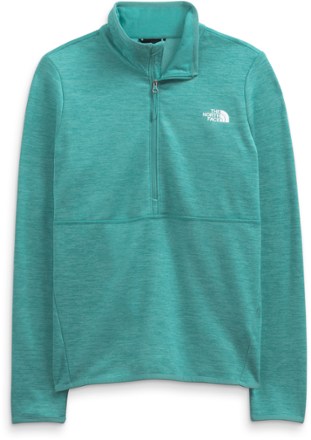 North face half top zip fleece women's