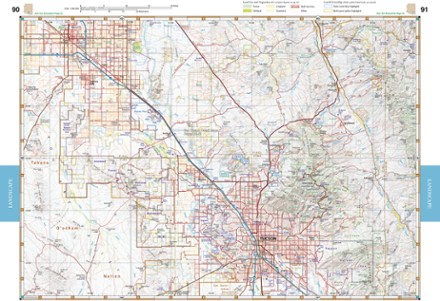 Benchmark Maps Arizona Road & Recreation Atlas - 12th Edition 2