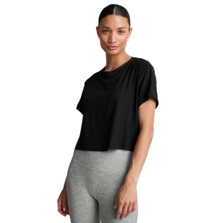 Beyond Yoga Featherweight Supreme Crop T-Shirt - Women's 0