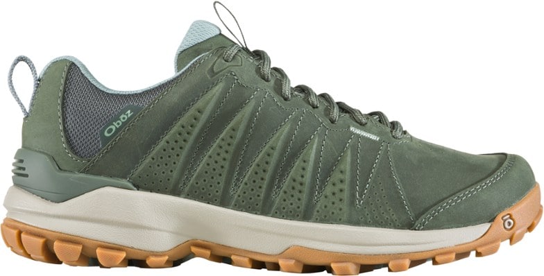 Oboz Sypes Mid Leather B-Dry - Scarpa da trekking da donna, impermeabile, color salvia scuro, taglia 40 Oboz Sypes Mid Leather B-Dry - Scarpa da trekking da donna, impermeabile, color salvia scuro, taglia 40