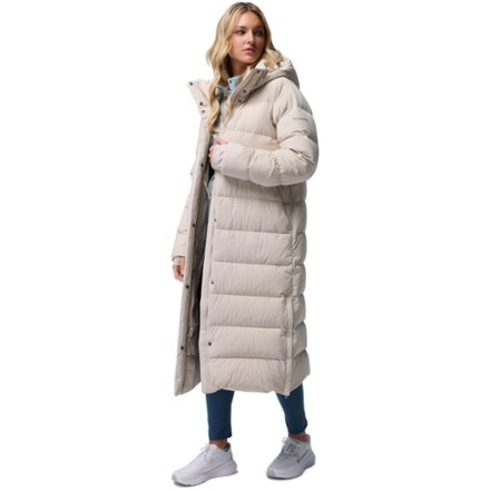 Columbia Amaze Puff Long Down Hooded Jacket - Women's | REI Co-op