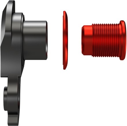 Wheels Manufacturing Universal Derailleur Hanger 487-1 for SRAM UDH Trek ABP MTB Frames - Red 1