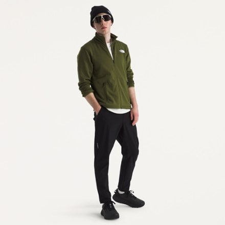 The North Face Cedar Trail Grid Fleece Full-Zip Jacket - Men's 2