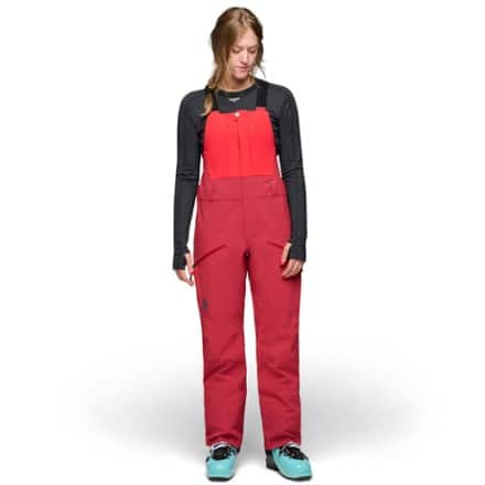 Black Diamond Recon Stretch Bib Pants - Women's 1