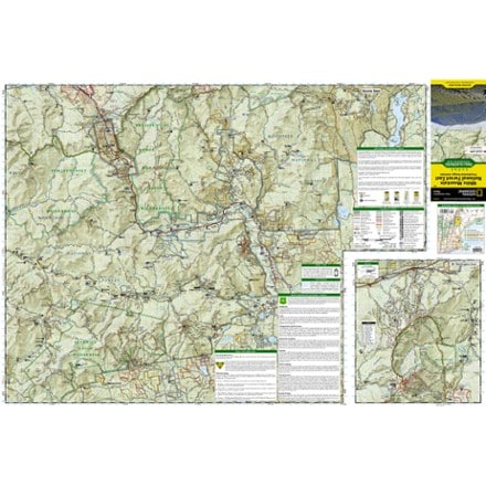 National Geographic Presidential Range / Gorham Topographic Map 1