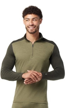 Smartwool Classic Thermal Merino Quarter-Zip Base Layer Top - Men's 1