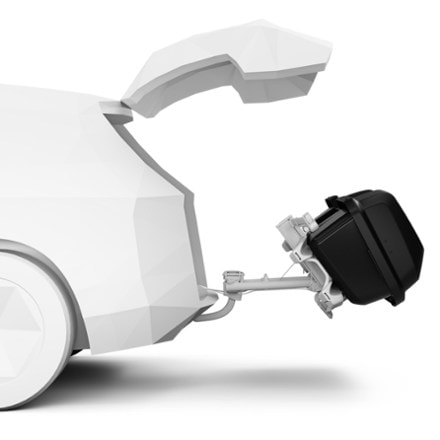 Thule Santu Cargo Box Rack not included