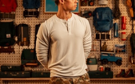 Topo Designs Global Waffle Henley Shirt - Men's 9