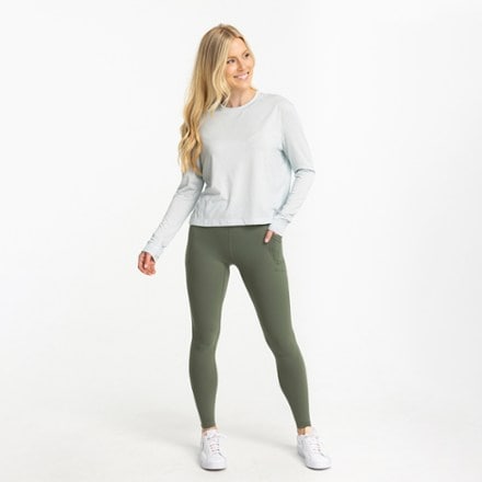 Free Fly All Day 7/8 Pocket Leggings - Women's 2