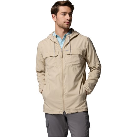 Skien Valley Hooded Long-Sleeve Shirt - Men's