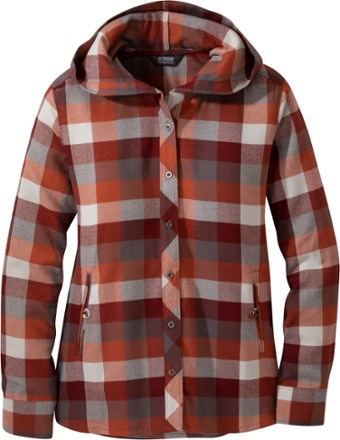 flannel sweatshirt womens