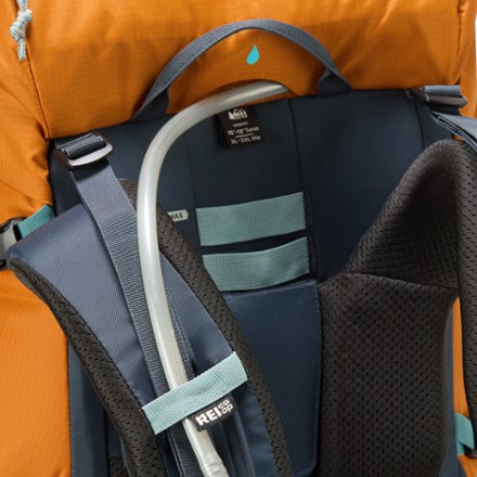 REI Co-op Trailmade 60 Pack - Women's Hydration port & tube routing (reservoir not included)