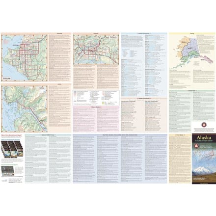 Benchmark Maps Alaska Recreation Map 2