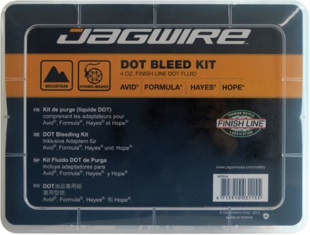 Jagwire Pro DOT Disc Brake Bleed Kit 1