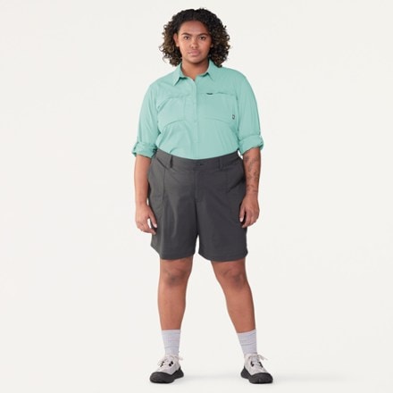 REI Co-op Sahara Long-Sleeve Solid Shirt - Women's 6