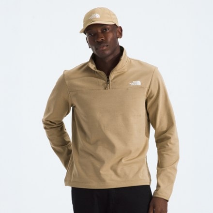 The North Face Cedar Trail Grid Fleece Zip Pullover - Men's 1