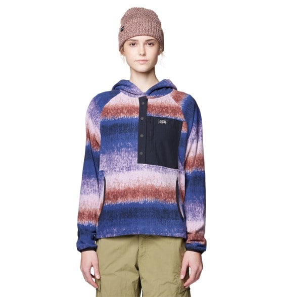 On Body Image of color Bourbon Brown Gradient Stripe