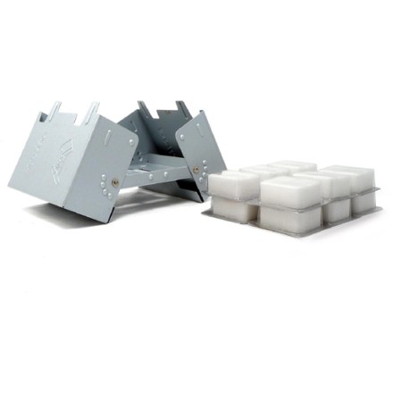 Pocket Stove with 12 x 14 g Solid Fuel Tablets