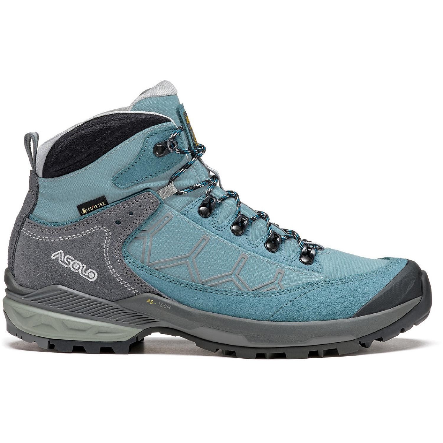 Asolo Women's Falcon EVO GV Hiking Boots Blue 6