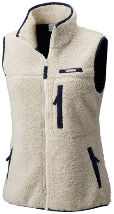 columbia women's mountain side heavyweight fleece vest