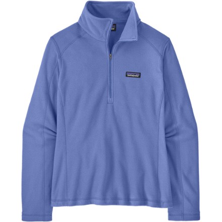 Patagonia Women's Micro D Quarter-Zip Fleece Pullover  Blue M