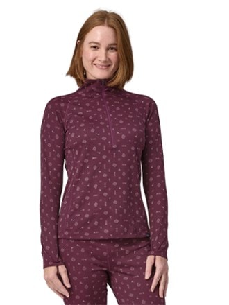 Patagonia Capilene Midweight Zip-Neck Base Layer Top - Women's 1
