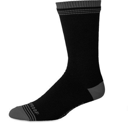 Showers Pass Crosspoint Waterproof Bike Socks Black/Gray at REI