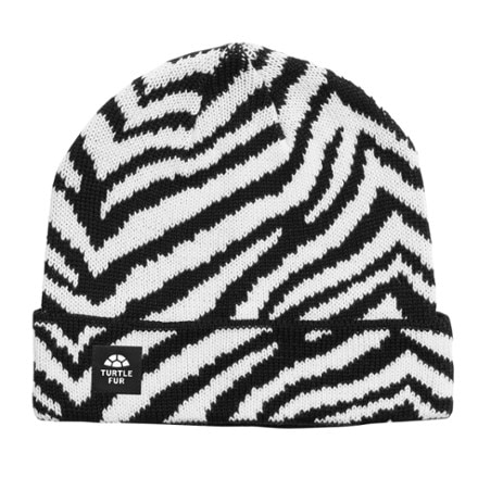Turtle Fur Recycled Zebralicious Beanie 0