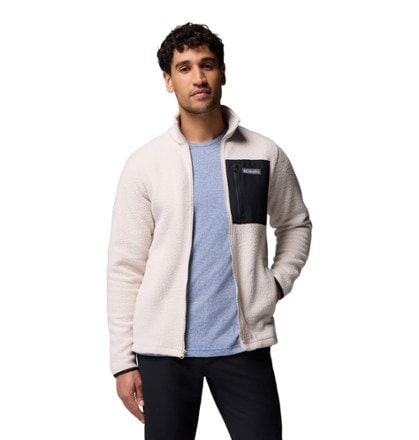 Columbia Jasper Ridge Pebbled Full-Zip Fleece Jacket - Men's 6