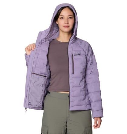 Mountain Hardwear Stretchdown Hooded Jacket - Women's 6