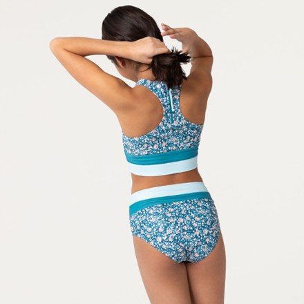 Nani Swimwear Mini Cut Back Crop Swimsuit Set - Girls' 2