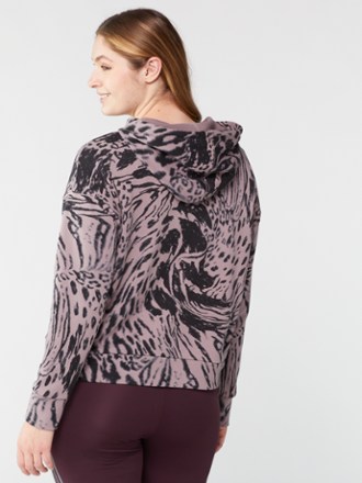 adidas Future Icon Animal Print Hoodie - Women's 2