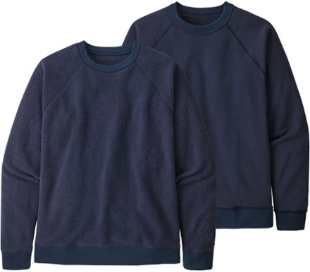Patagonia Reversible Shearling Fleece Crew Sweatshirt - Men's 4