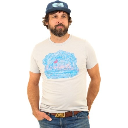 Slow Loris Cloud Lines T-Shirt 3