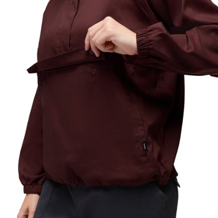 prAna Stretch Zion Half-Zip Popover - Women's 10