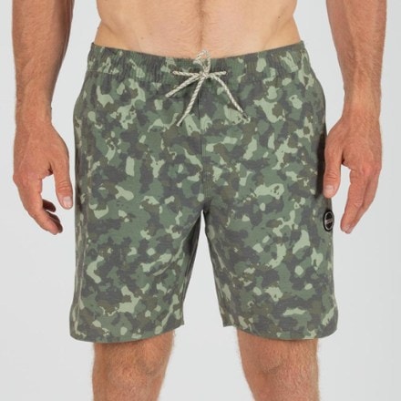 VISSLA Solid Sets Volley Board Shorts - Men's 0