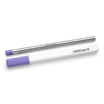 LifeStraw Sip Reusable Stainless-Steel Water Filter Straw 0