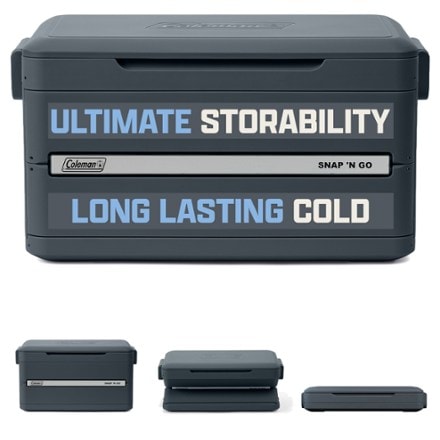 Coleman Snap 'N Go 35-Quart Collapsible Hard Cooler 1