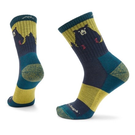 Darn Tough Bear Town Micro Crew Socks - Women's 2