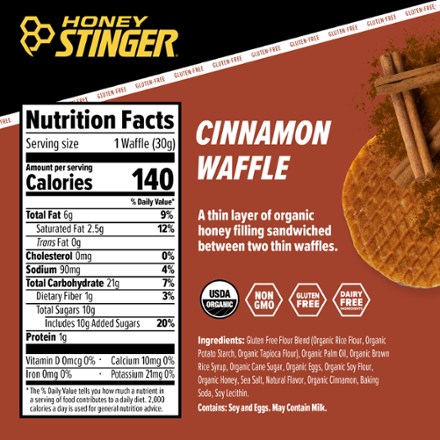 Honey Stinger Gluten-Free Waffle 2