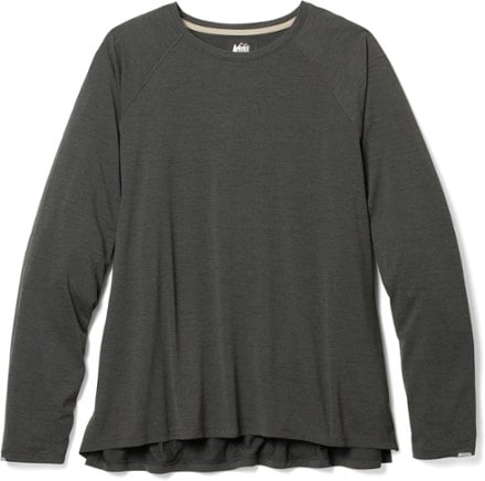 REI Co-op Swiftland Long-Sleeve Running T-Shirt - Women's Plus Sizes 0