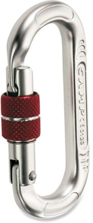 C.A.M.P. Compact Oval Screwgate Locking Carabiner  