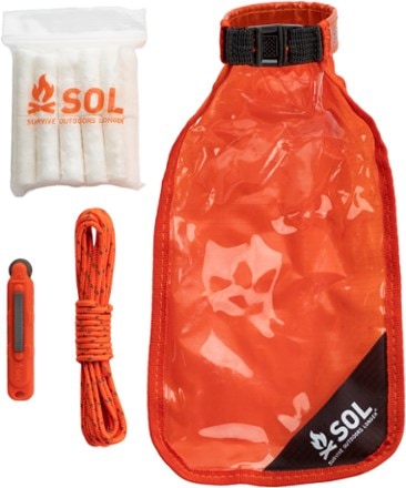 SOL Fire Lite Fire-Starting Kit in Dry Bag 6