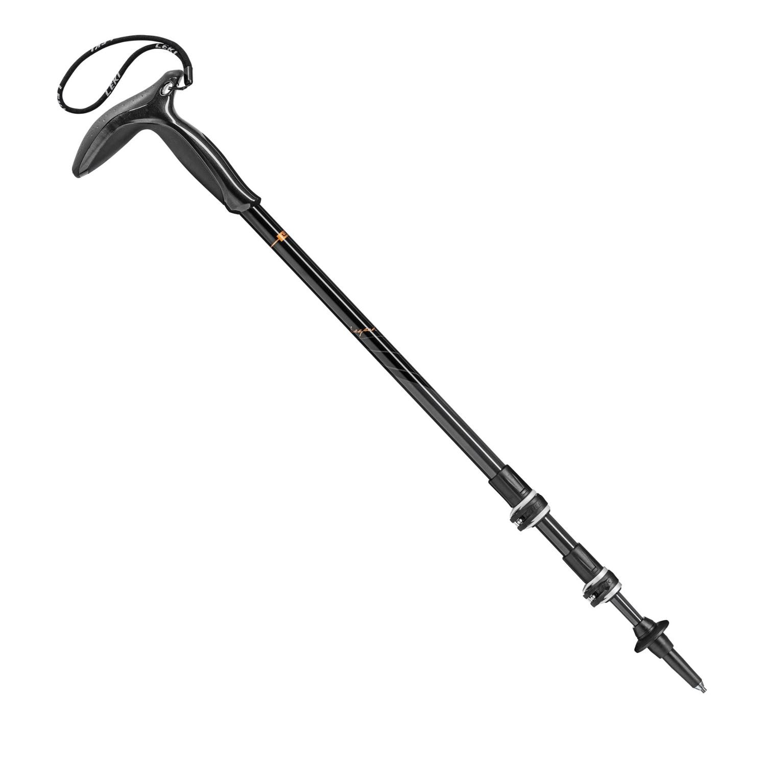 Legend Black Carbon Walking Pole - Single