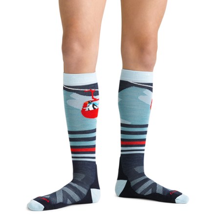 Darn Tough Skipper Over-the-Calf Midweight Ski and Snowboard Socks - Kids' 1