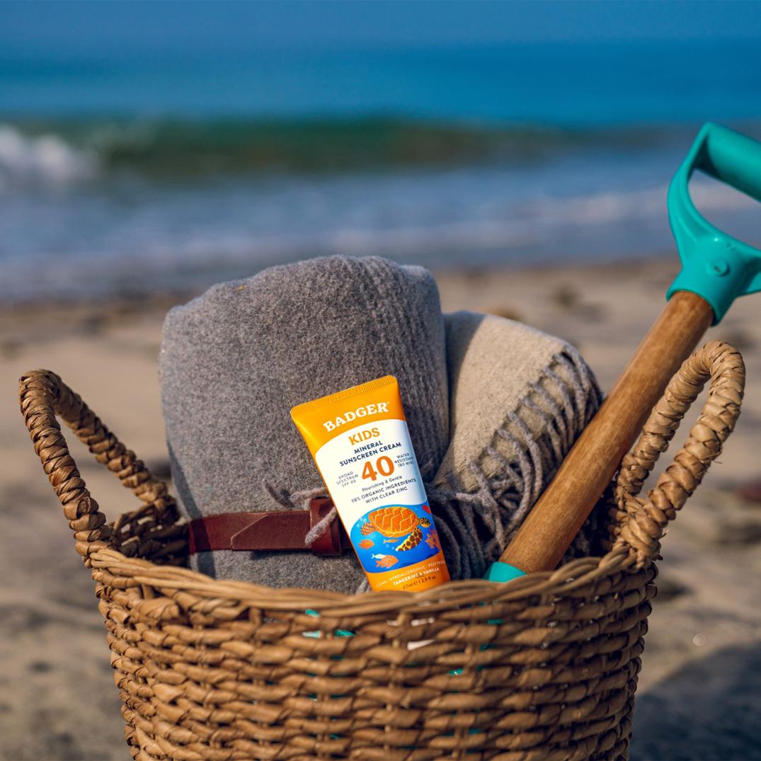 Location Image for SPF 40 Kids' Mineral Sunscreen Cream - 2.9 fl. oz.