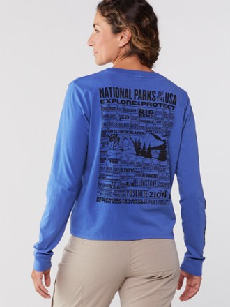 Parks Project National Parks Checklist Long-Sleeve Shirt - Women's 2